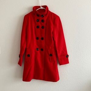Double button pea coat
